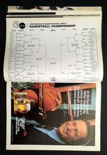 Load image into Gallery viewer, 1986 NCAA Program Basketball Championship Final Four Duke Kansas LSU Louisville
