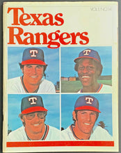 Load image into Gallery viewer, 1977 Texas Rangers MLB Baseball Program v Toronto Blue Jays Inaugural Season Vtg

