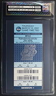 Steph Curry 1st NCAA Basketball Tournament Appearance Ticket Maryland v Davidson