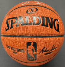 Load image into Gallery viewer, Jerry West Signed NBA Replica Basketball Autographed The Logo Insc JSA Fanatics
