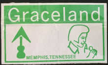 Load image into Gallery viewer, Vintage Graceland Memphis Tennessee Decal Sticker Elvis Presley King Of Rock
