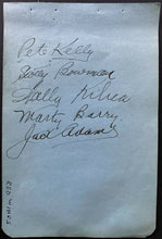 Load image into Gallery viewer, 1936-37 Signed NHL Hockey 16 Stanley Cup Champion Detroit Red Wings Autographed
