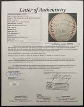 Load image into Gallery viewer, 1997 Atlanta Braves Team Signed Rawlings Baseball 23 Autos Maddux Smoltz JSA LOA
