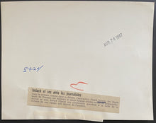 Load image into Gallery viewer, 1967 Stanley Cup Finals NHL Hockey Type 1 Photo Montreal Forum Leafs Imlach
