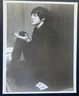 1965 Paul McCartney Type 1 B&W Double Weight Photo LOA The Beatles Vintage