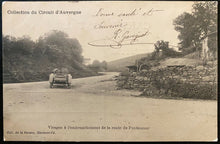 Load image into Gallery viewer, Pre-1910 Vintage Circuit D'Auvergne France Race Course Postcard Antique Retro
