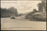 Pre-1910 Vintage Circuit D'Auvergne France Race Course Postcard Antique Retro