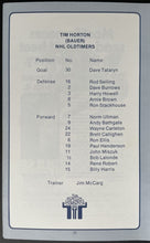 Load image into Gallery viewer, 1985 Tim Hortons Children's Foundation + Buffalo Sabres Oldtimers Hockey Program

