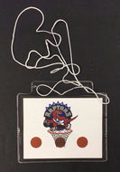 Vintage Logo Toronto Raptors Basketball NBA Credential Badge Pass