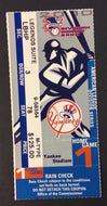2000 MLB ALDS Baseball Game 1 New York Yankees vs. Oakland Athletics Ticket