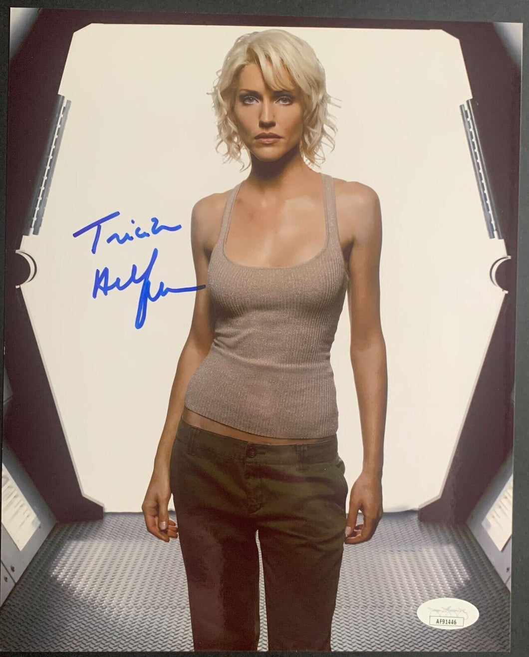 Tricia Helfer Autographed 8x10 Photo Battlestar Galactica Celebrity Ac –  Glory Days Sports