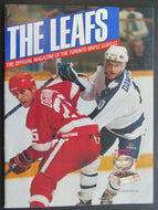 1987 Maple Leaf Gardens NHL Program Toronto Maple Leafs v Edmonton Wayne Gretzky