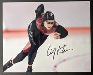 Cindy Klassen Autographed / Signed Photo Winter Olympics Gold Medalist Vintage