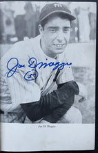 Load image into Gallery viewer, Joe DiMaggio Autographed Lucky To Be A Yankee Book New York Signed JSA LOA MLB
