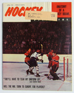 1965 Hockey Pictorial Magazine - Ron Ellis & Charlie Hodge Front Cover NHL