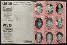 Load image into Gallery viewer, 1994 NHL Old Timers Program Signed x14 Shack Richard ++ Autographed Vtg Hockey
