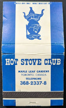Load image into Gallery viewer, Hot Stove Club Unused Matchbook Toronto Maple Leaf Gardens Dinner Lounge
