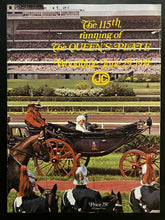 Load image into Gallery viewer, 1974 Horse Racing Queens Plate Program with Reporter Notes + Pass + Credentials
