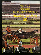 1974 Horse Racing Queens Plate Program with Reporter Notes + Pass + Credentials