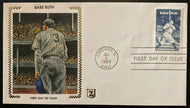 1983 Vintage MLB Baseball 50th All-Star Game Babe Ruth First Day Cover + Stamp