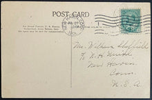 Load image into Gallery viewer, 1906 McGill Hockey Posted Postcard Vintage Post Card Montreal University RPPC
