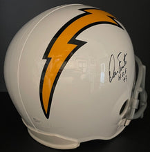 Load image into Gallery viewer, Dan Fouts San Diego Chargers Signed Full Size Riddell NFL Helmet JSA Football
