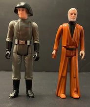 Load image into Gallery viewer, 1977 Death Star Commander + Obi-Wan Kenobi Loose Star Wars Kenner Figurine
