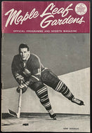 1962-63 NHL Hockey Toronto Maple Leafs Stanley Cup Clincher Game Program