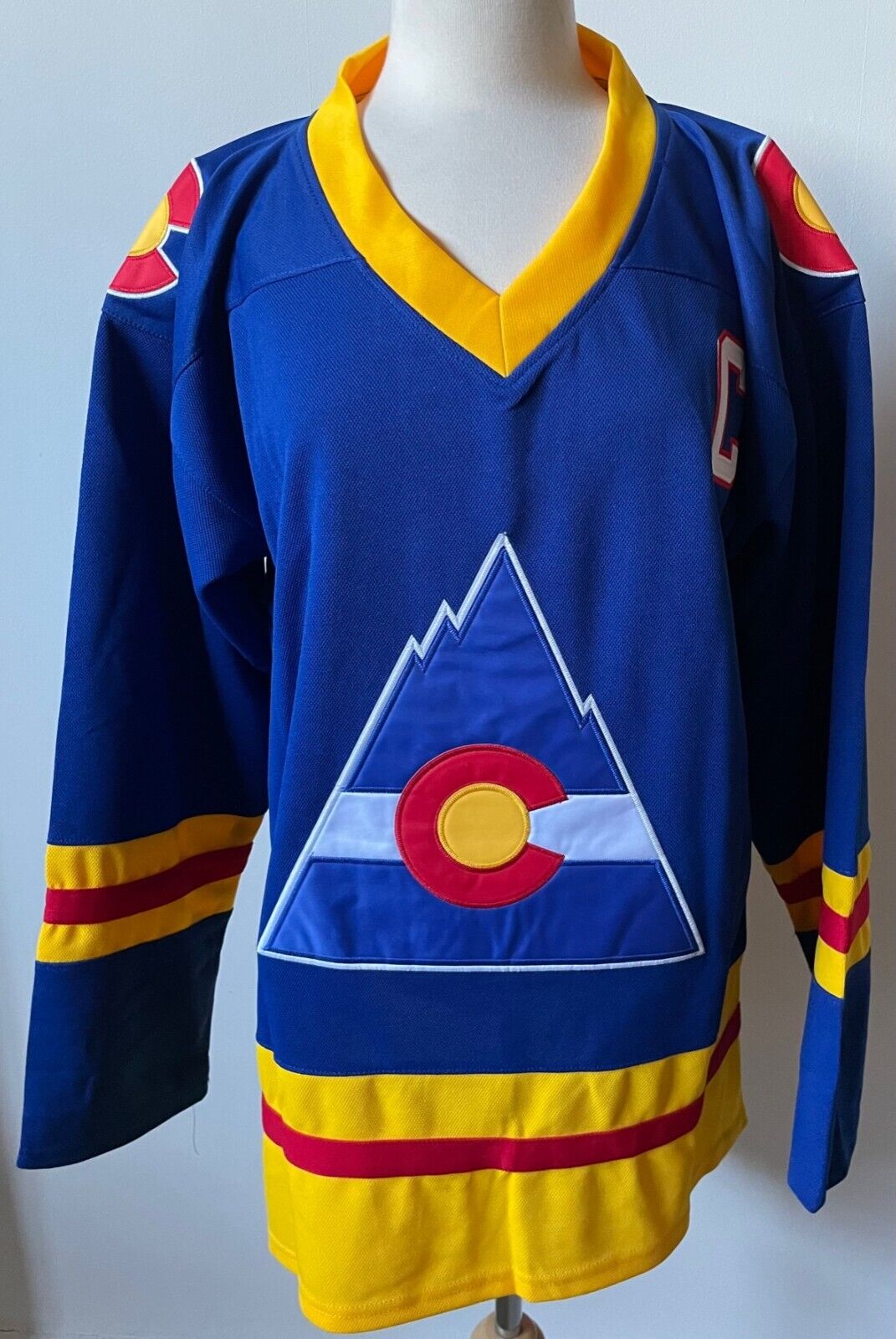 1980-81 Lanny McDonald Colorado Rockies Sweater