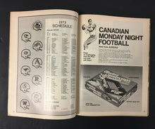 Load image into Gallery viewer, 1973 Toronto Argonauts CFL Football Program Vs Hamilton Tiger Cats Ivor Wynne
