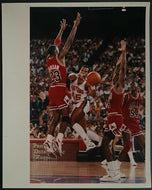 1987/88 Michael Jordan Type 1 Playoffs Photo Detroit Pistons NBA VTG LOA