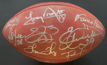 Load image into Gallery viewer, Running Back Greats Multi-Signed (x15) Wilson “The Duke” NFL Football Fanatics
