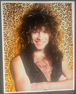 Singer Jon Bon Jovi Vintage Type 1 Color Promotional Photo Music Memorabilia