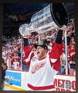 2002 Brett Hull Autographed Signed Large Photograph Stanley Cup Champion NHL COA