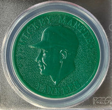 Load image into Gallery viewer, 1960 Mickey Mantle Armour Coin PSA NM 7 Vintage New York Yankees MLB Baseball
