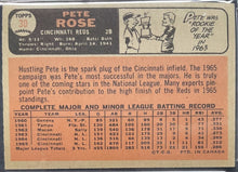 Load image into Gallery viewer, 1966 O-Pee-Chee Pete Rose #30 Cincinnati Reds MLB Card PSA EX 5
