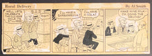 Load image into Gallery viewer, 1979 Al Smith Original Comic Strip Rural Delivery Artwork Vintage Mutt And Jeff
