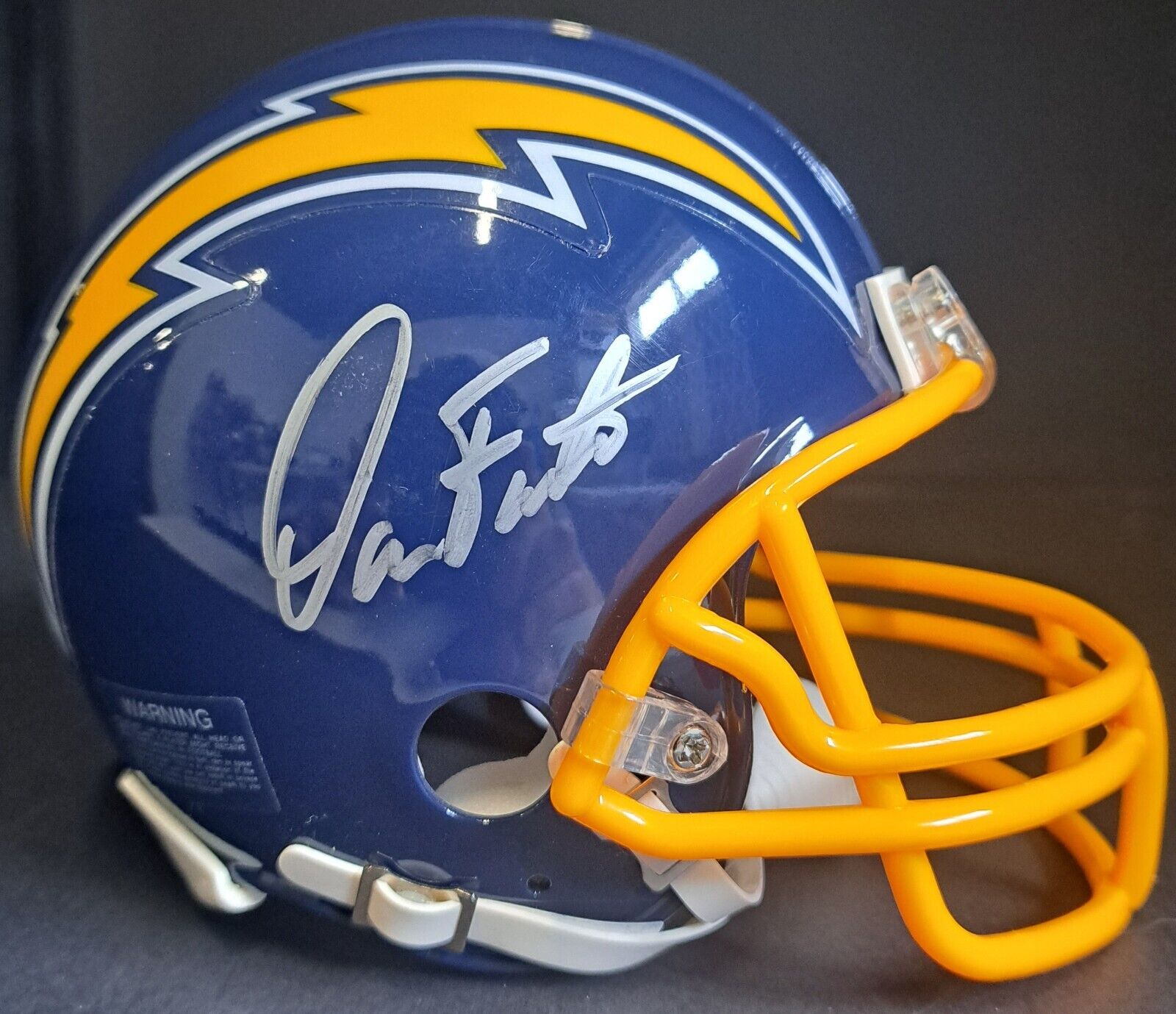 Dan Fouts Autographed San Diego Chargers Full Size Helmet –