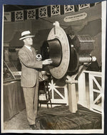 1926 Type 1 Photo Tex Rickard At Newly Built Madison Square Garden Radio Fair