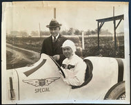 Circa 1929 Race Car Driver Tommy Milton Harry Stutz Type 1 Photo LOA Vintage