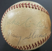Load image into Gallery viewer, 1953 Major League All Star Game Used Spalding Baseball Autographed x6 Umpires
