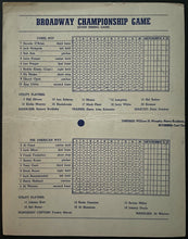 Load image into Gallery viewer, 1939 Madison Square Garden Women&#39;s Men&#39;s Softball Program Celebrity Players
