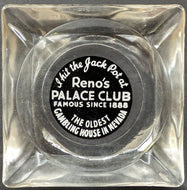 1988 Reno's The Palace Club Ash Tray Nevada Gambling Casino Tobacciana Vintage