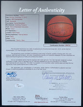 Load image into Gallery viewer, Wilt Chamberlain Autographed Basketball LA Lakers Warriors 76ers Signed JSA LOA
