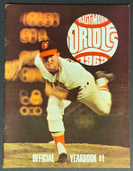 Baltimore Orioles 1969 Year Book MLB Baseball Official Season Yearbook