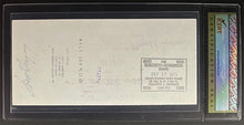 Load image into Gallery viewer, 1974 Maple Leaf Gardens Bank Cheque Vintage NHL Signed Harold Ballard Check
