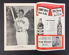 Load image into Gallery viewer, 1947 Boston Braves v Pittsburgh Pirates Baseball Vtg Program Honus Wagner MLB
