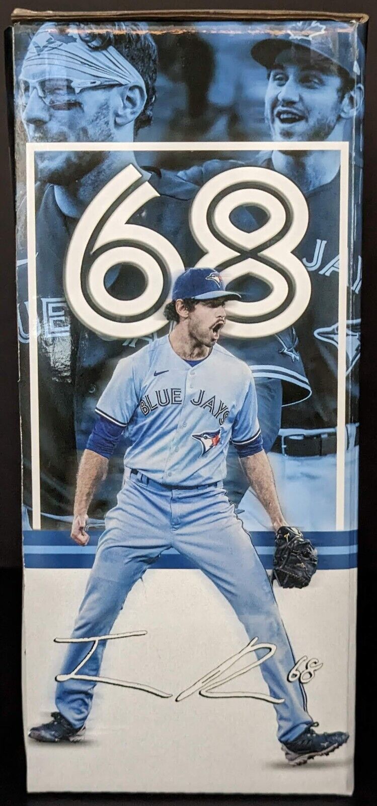 Danny Jansen baseball Paper Poster Blue Jays 4 - Danny Jansen - Pin