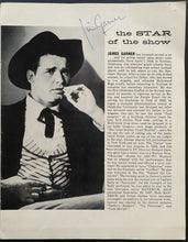 Load image into Gallery viewer, 1960 Vintage Signed John Loves Mary Autographed Theater Program James Garner

