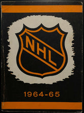 Load image into Gallery viewer, 1964-65 Vintage NHL Hockey Original Six Media Guide Montreal Canadiens Retro
